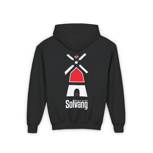 Youth Solvang Skateshop Hooded Sweatshirt - Image 4