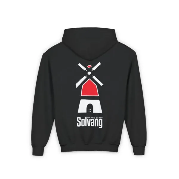 Youth Solvang Skateshop Hooded Sweatshirt - Image 4